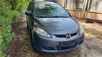 Mazda 5 diesel 2.0 bez hrdze, 7 miest, defektny motor - 7