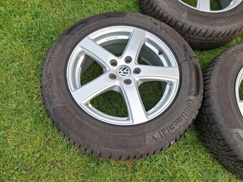 17" ALU 5x112 VW Tiguan a iné + 215/65 r17 7mm TOP - 7