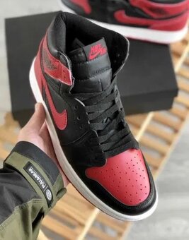 Nike Air Jordan 1 High Red-Black - 7