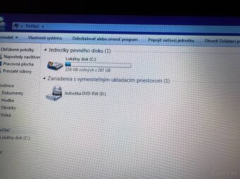 Notebook 13,3" HP.Intel i3-2330M 2x2,20GHz.4Gram.320gb.Win7 - 7