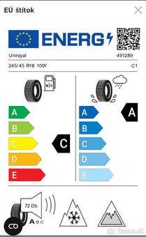 Uniroyal Rainsport 5 245/45 R18 100Y - 7
