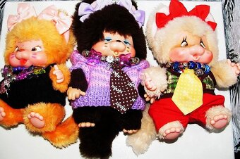 Mončičiak mončičiaci, monchhichi - vzácné kočočky Nyamy - 7
