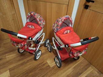 Veľký kočík pre bábiky, mega pevný. - 7