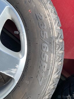 Hlinikove kolesa VW 5x130  + zimné pneu 235/65 R17 - 7
