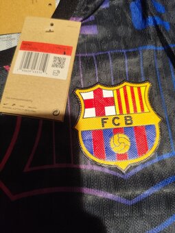 Dres Fc Barcelona Čierny Unikátny Zberateľský Hráčsky - 7