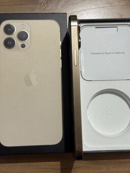 Predám Apple iPhone 13 PRO MAX 256GB Gold Stav Nového - 7