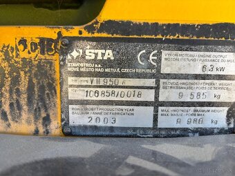 Valec Stavostroj VH 950 A, 9,5 ton - 7