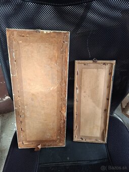 Predám dva staré obrázky chlapca so psom - 7