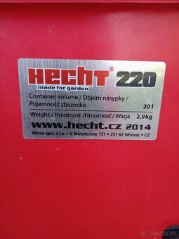 Posýpací vozík HECHT 220 - 7