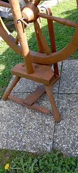 Starý drevený kolovrátok - 7