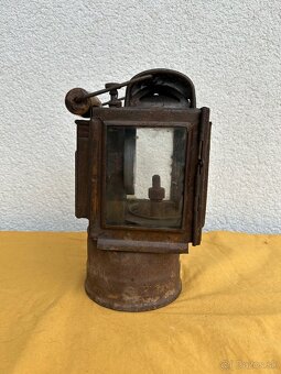 Nemecke kovové karbidove Lampi - 7