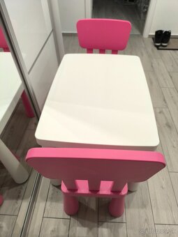 Detský stôl a 2 stoličky IKEA - 7