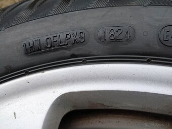 Zimné pneu Originál Audi elektróny 195/65/R15 91T - 7