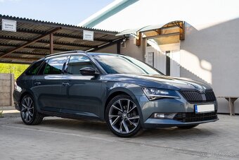 Škoda Superb Combi 4x4 Sportline 140 kW(190k) ako nový - 7
