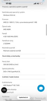 Notebook HP 255 G1 - 7