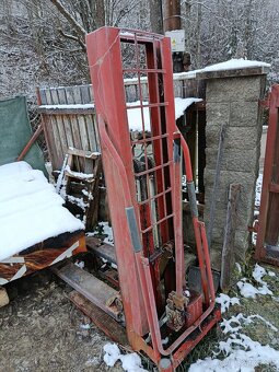 Ručný vysokozdvižný paletovaci vozik - 7