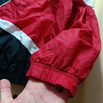 Vintage 90s NIKE retro tracksuit jacket ľahká bunda L - 7