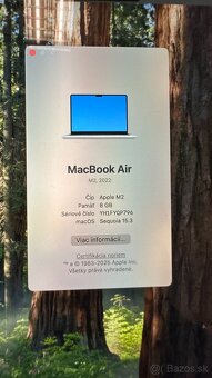 Macbook 13" - 8GB RAM - 2M - 7