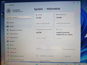 Notebook Asus Laptop model e410m 4gb intel celeron - 7