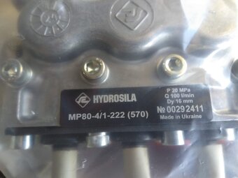 Hydraulický rozvádzač R80-4/1-222 - 7