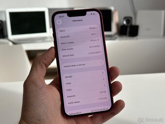 iPhone 13 128gb RED / 100% batéria🔋/ - 7