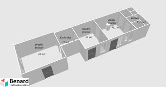NA PRENÁJOM ZREKONŠTRUOVANÉ PRIESTORY, 137 m2, PREŠOV, SLOVE - 7