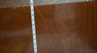 Predám rozkladací retro jedálenský stôl + servírovací stolík - 7