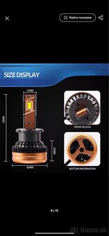 Żarówki LED D2S D2R Canbus na Audi a6 c6 - 7