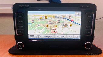 Rádio RNS 510 - VW / Škoda - RNS510 - DAB, LED, SSD - 7