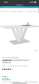 Jedálensky stol samuel - 7