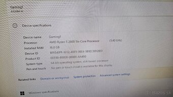 Herný PC + 24palcový LCD + podsvietená myš a klávesnica - 7