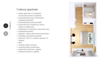 Nové 1-izbové apartmány na prenájom, BAJKALSKA APARTMENTS - 7