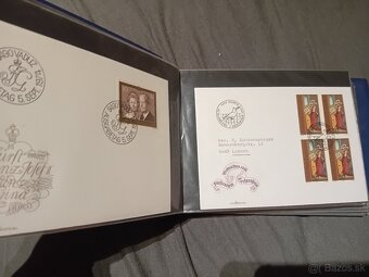 Lichtenštajnsko FDC v albume - 7