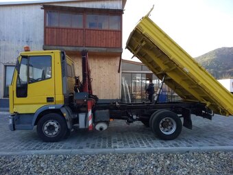 Predám IVECO ML 80 trojstranny sklapač s hydraulickou rukou - 7