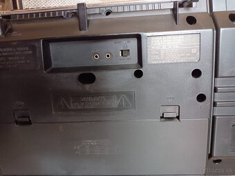 Samsung W700L radiomagnetofon retro 2 kazeťák Korea - 7