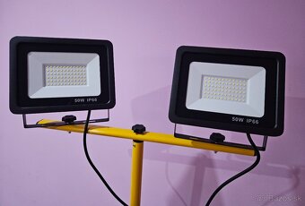 Led reflektory na stojane 2×100w - 7