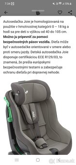 Autosedacka Joie steadi R129 - 7