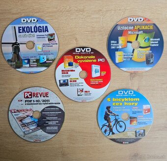 Originalne CD a DVD z PC casopisov 25 ks - 7