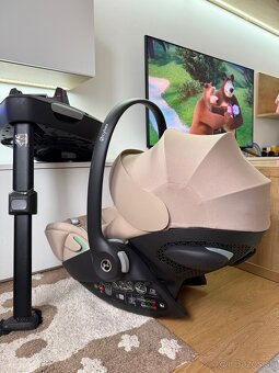 Cybex Cloud G plus Almond beige + zakladna base G - 7