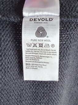 Merino sveter Devold Bjornoya Wool Sweater - 7