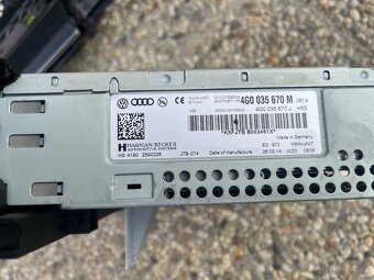 Audi A6 C7, radiaca jednotka MMI 3G, Display - 7