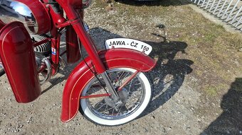 Jawa CZ 150 typ 352, 1954 polbubon - 7