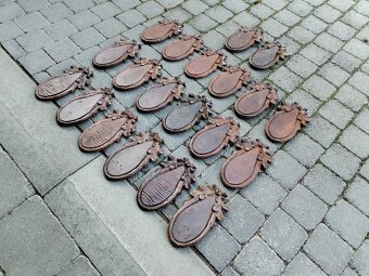 Podložky pod trofeje srncov - 7