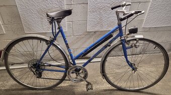 Dámsky retro bicykel FAVORIT v pôvodnom stave a plnej výbave - 7