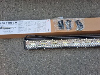 Led rampa 594W - 100cm Zaoblená - 3 radová Homologizovaná - 7