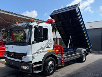 MERCEDES-BENZ ATEGO 1224 SKLÁPAČ TROJSTR. HYDRAULICKÁ RUKA - 7