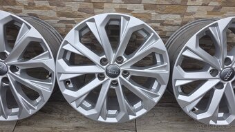 Predam orginal Audi elektrony 5x112 R17 et38 J7,5 - 7