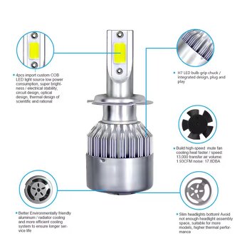 LED žiarovky H7 - 7