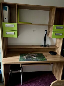 posteľ s písacím stolíkom 80€ - 7