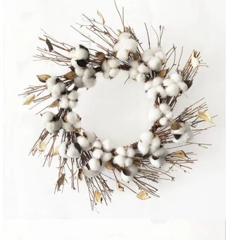 Umelý kvet bavlnovníka balík 10ks - 7